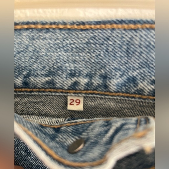 Levi’s NWT Button Front Denim Skirt - Picture 2 of 4